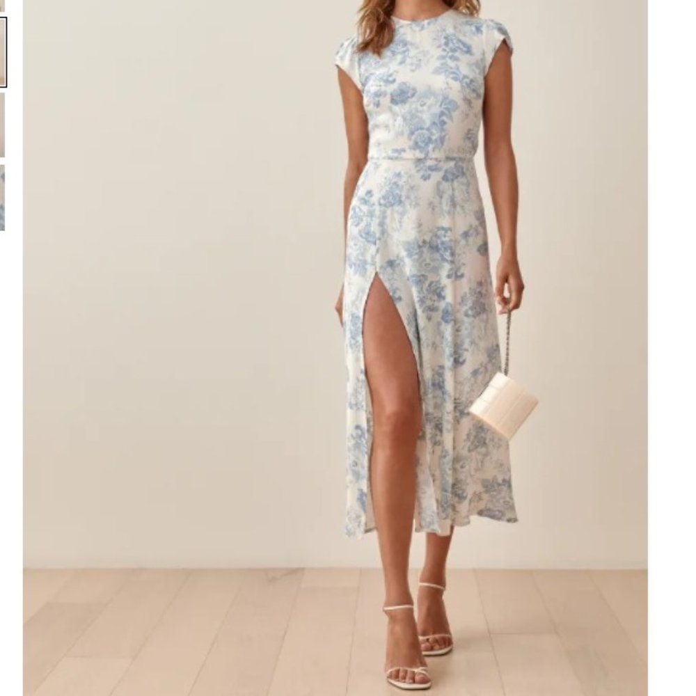 REFORMATION Gavin Dress - Teacup